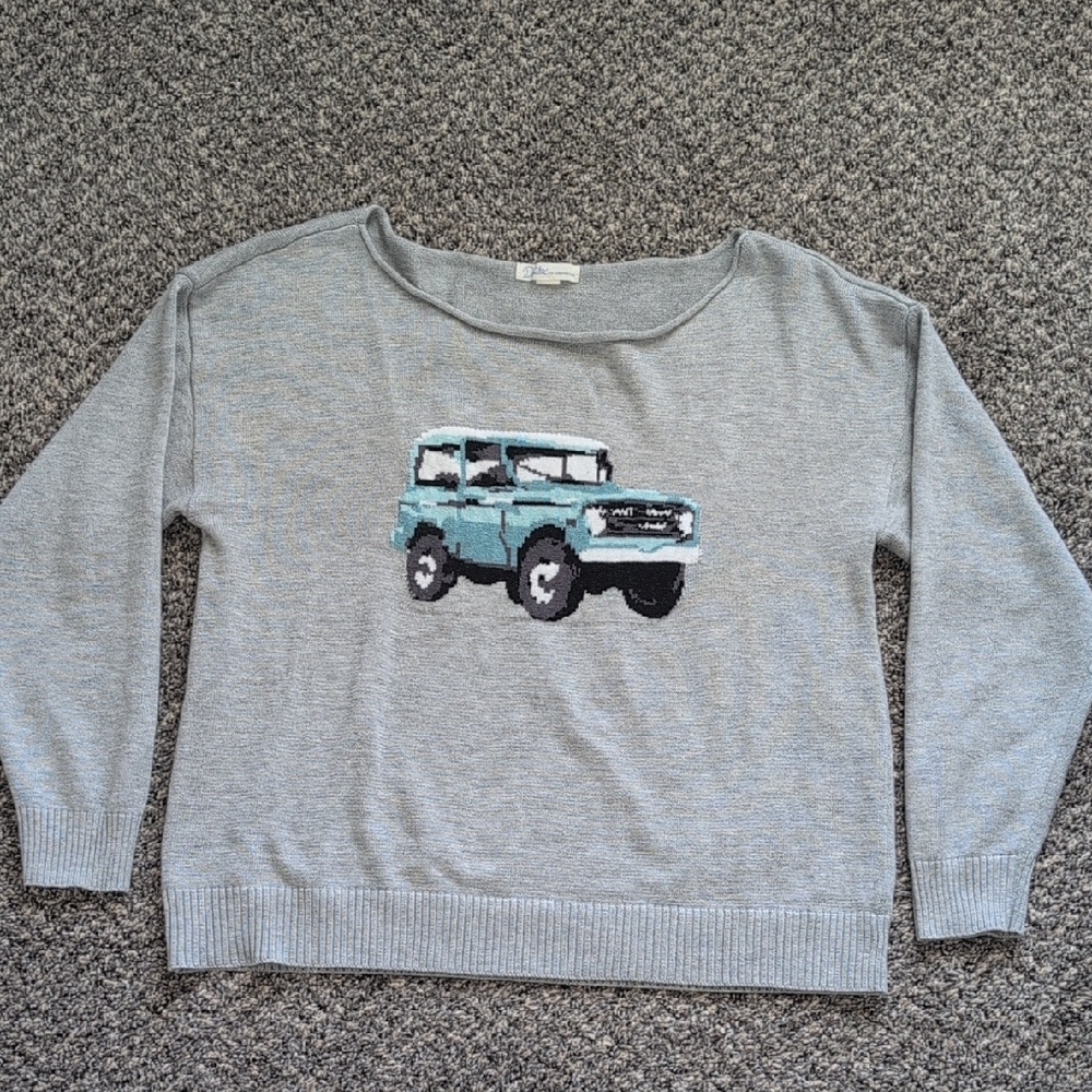 Aeropostale Gray Knit Sweater